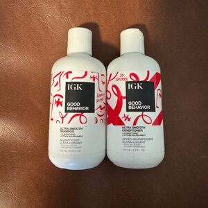 IGK Good Behavior Ultra Smooth Shampoo & Conditioner